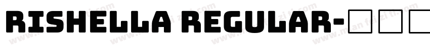 Rishella Regular字体转换